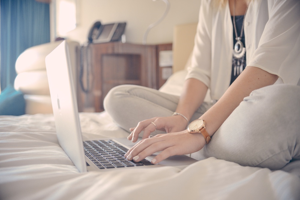 employees point to mobile working